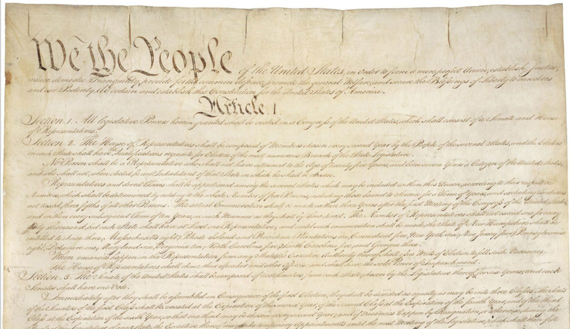A picture of the constitution